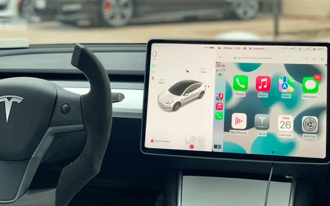 Un génie rend Carplay et Androïd Auto compatibles sur Tesla