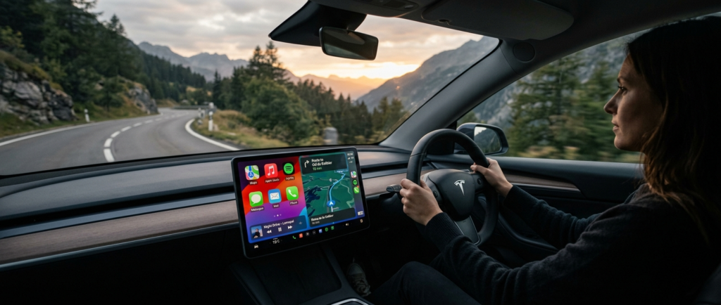 Apple CarPlay sur Tesla : Guide complet des solutions 2026