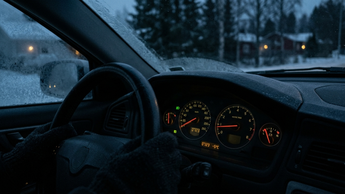signes de faiblesse d'une batterie de voiture en hiver